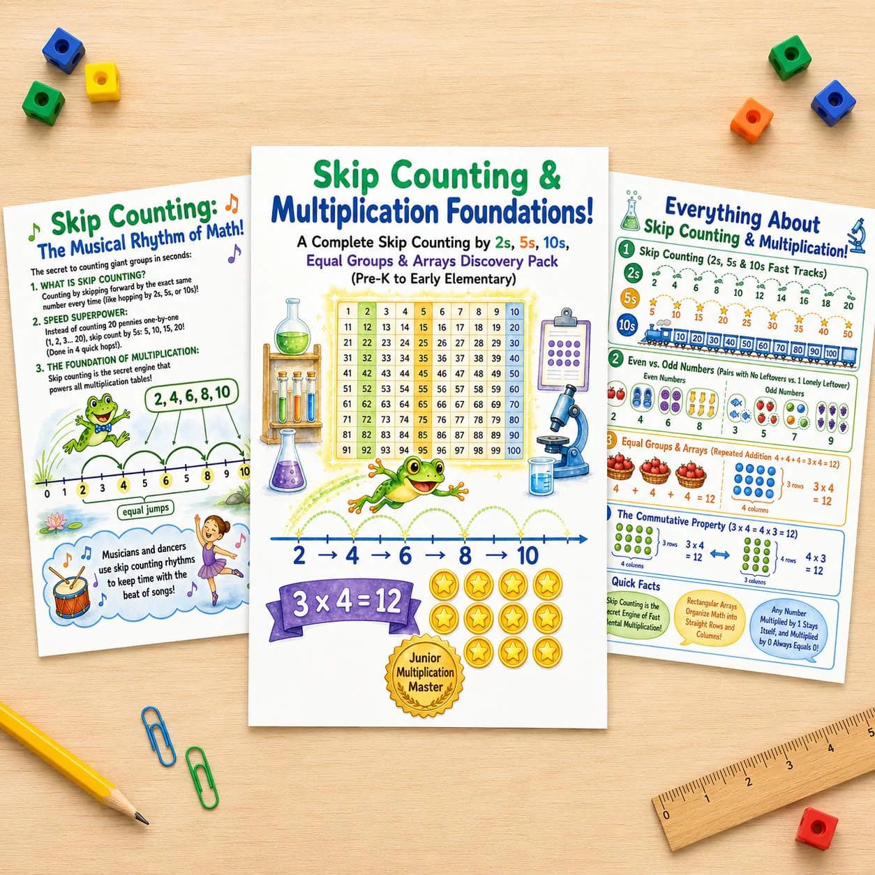 Skip Counting & Multiplication Foundations