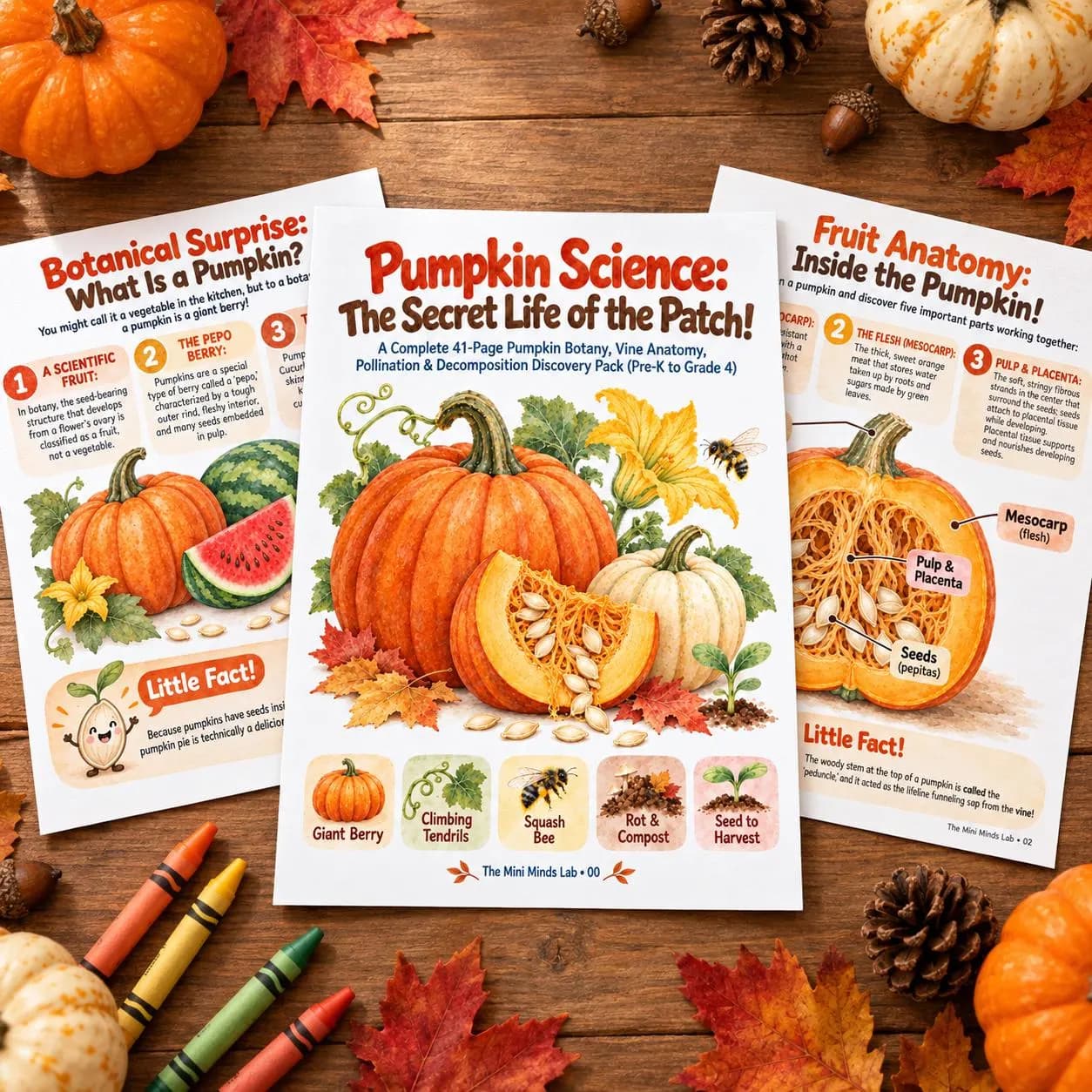 Pumpkin Science Workbook