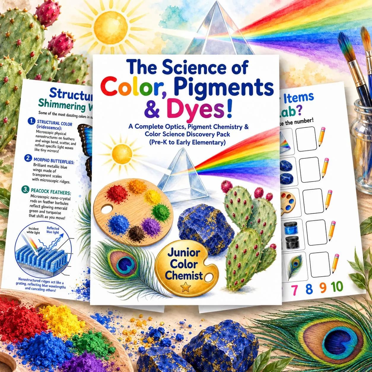 The Science of Color, Pigments & Dyes