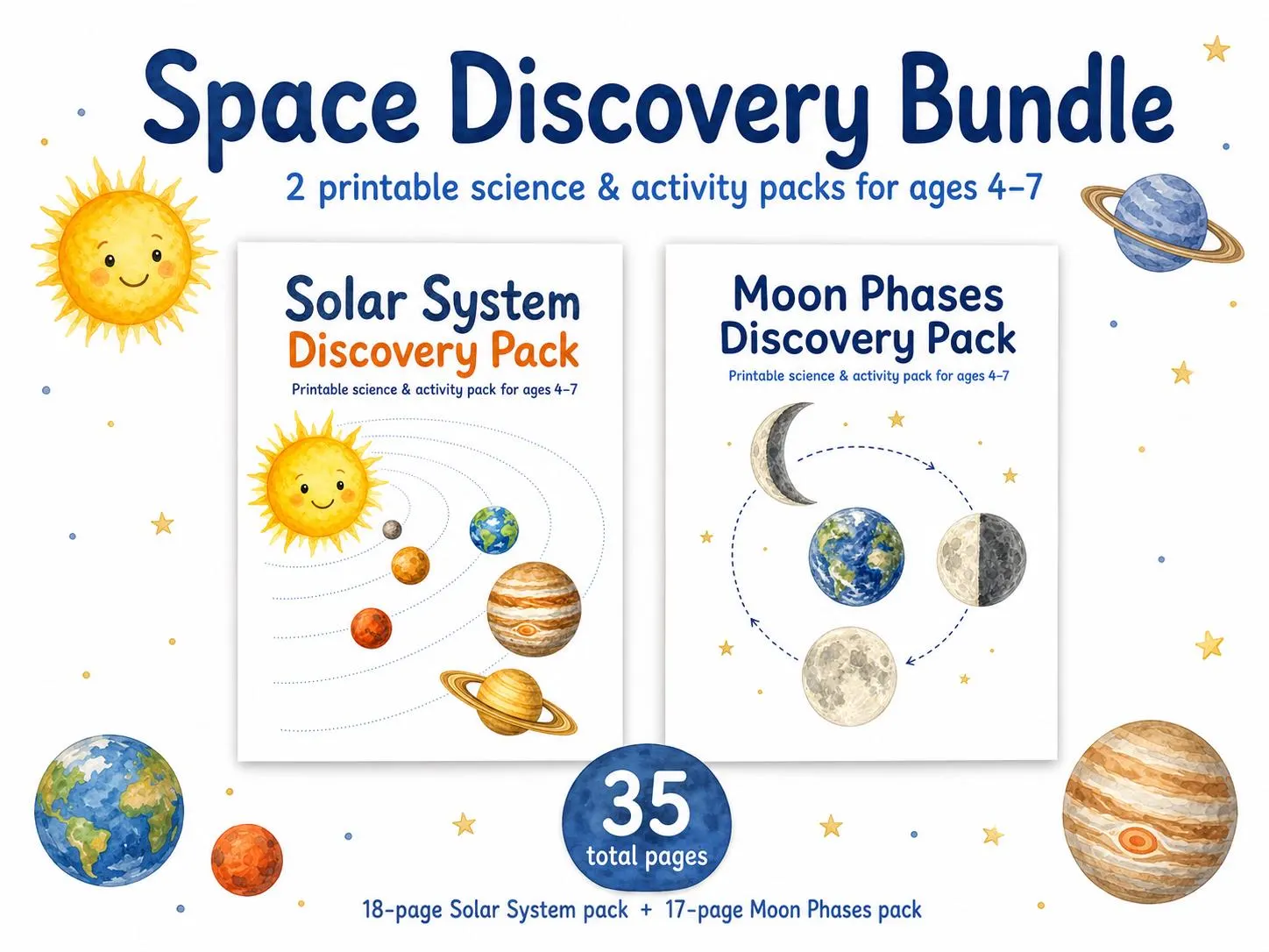 Space Discovery Bundle for Kids