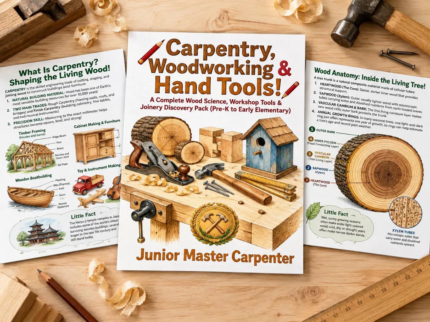 Carpentry, Woodworking & Hand Tools