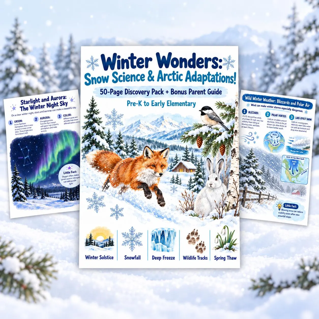 Winter Wonders: Snow Science & Arctic Adaptations