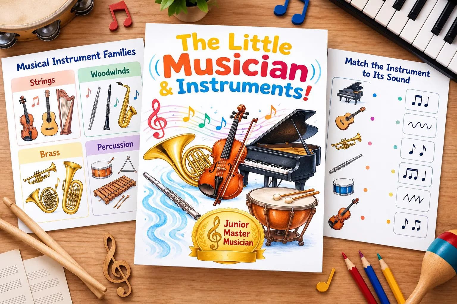 The Little Musician & Instruments