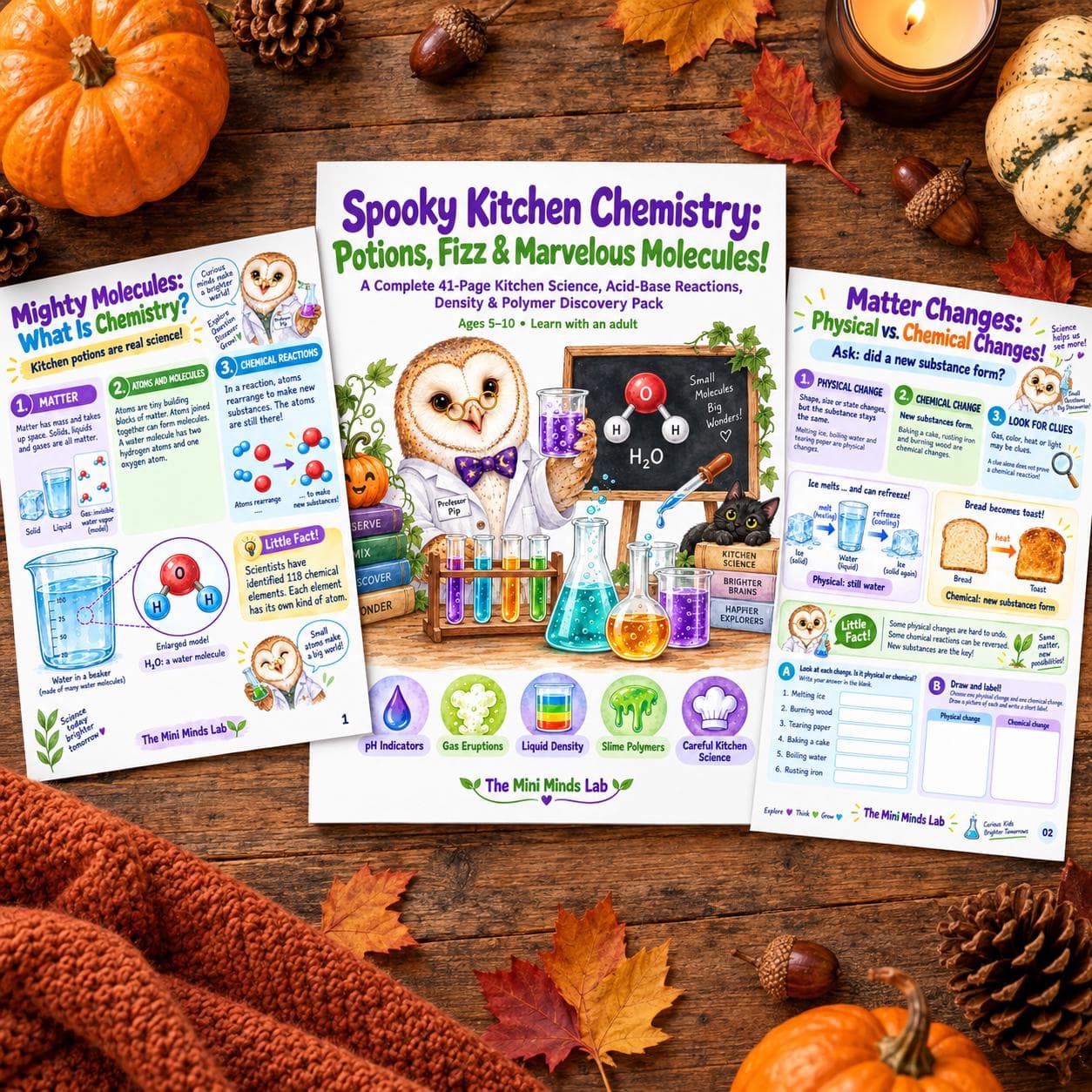 Spooky Kitchen Chemistry