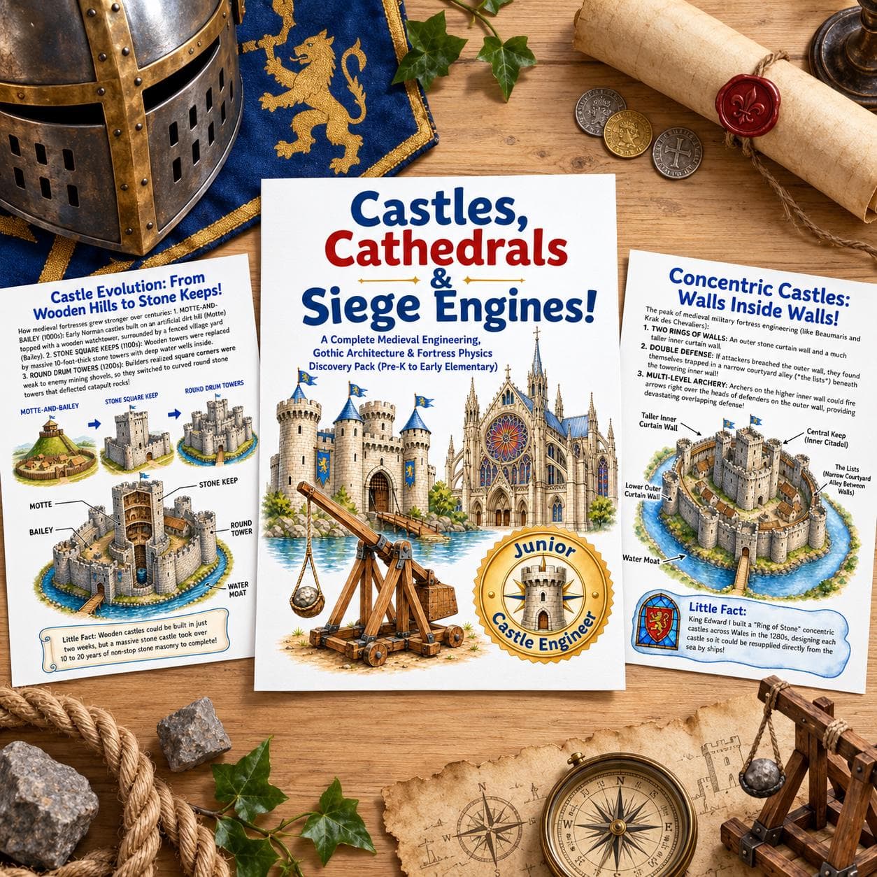 Castles, Cathedrals & Siege Engines