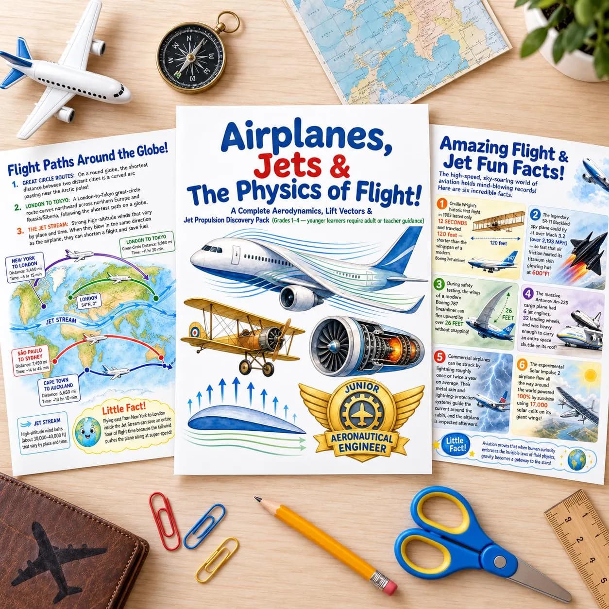 Airplanes, Jets & the Physics of Flight