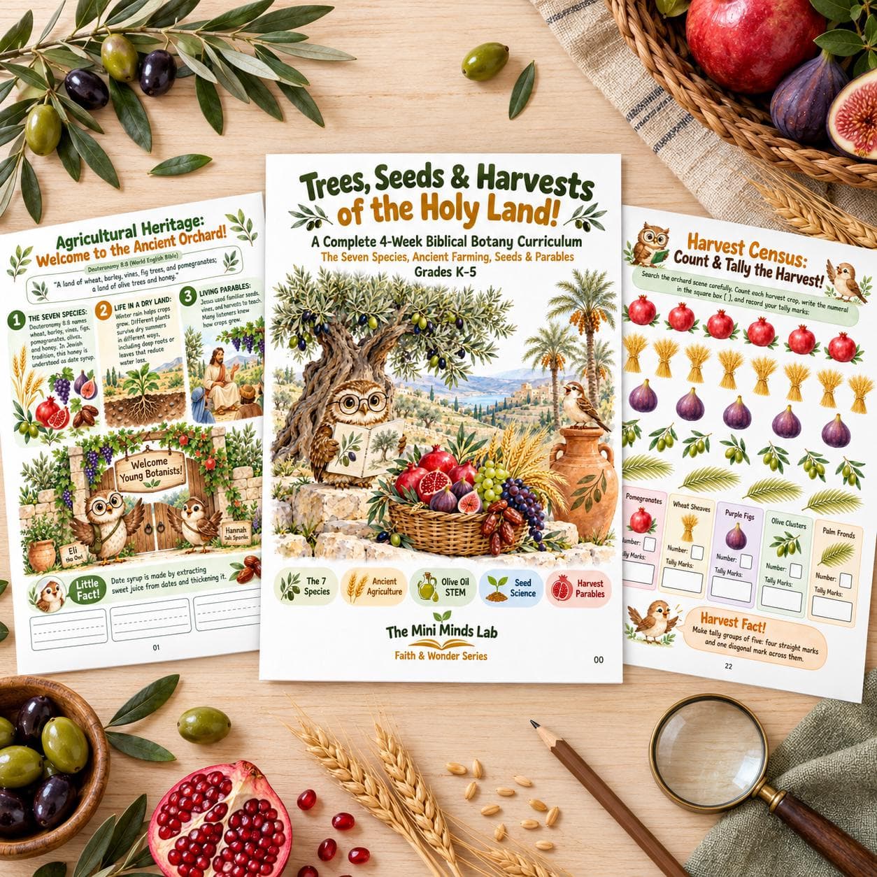 Biblical Botany: Trees, Seeds & Harvests of the Holy Land