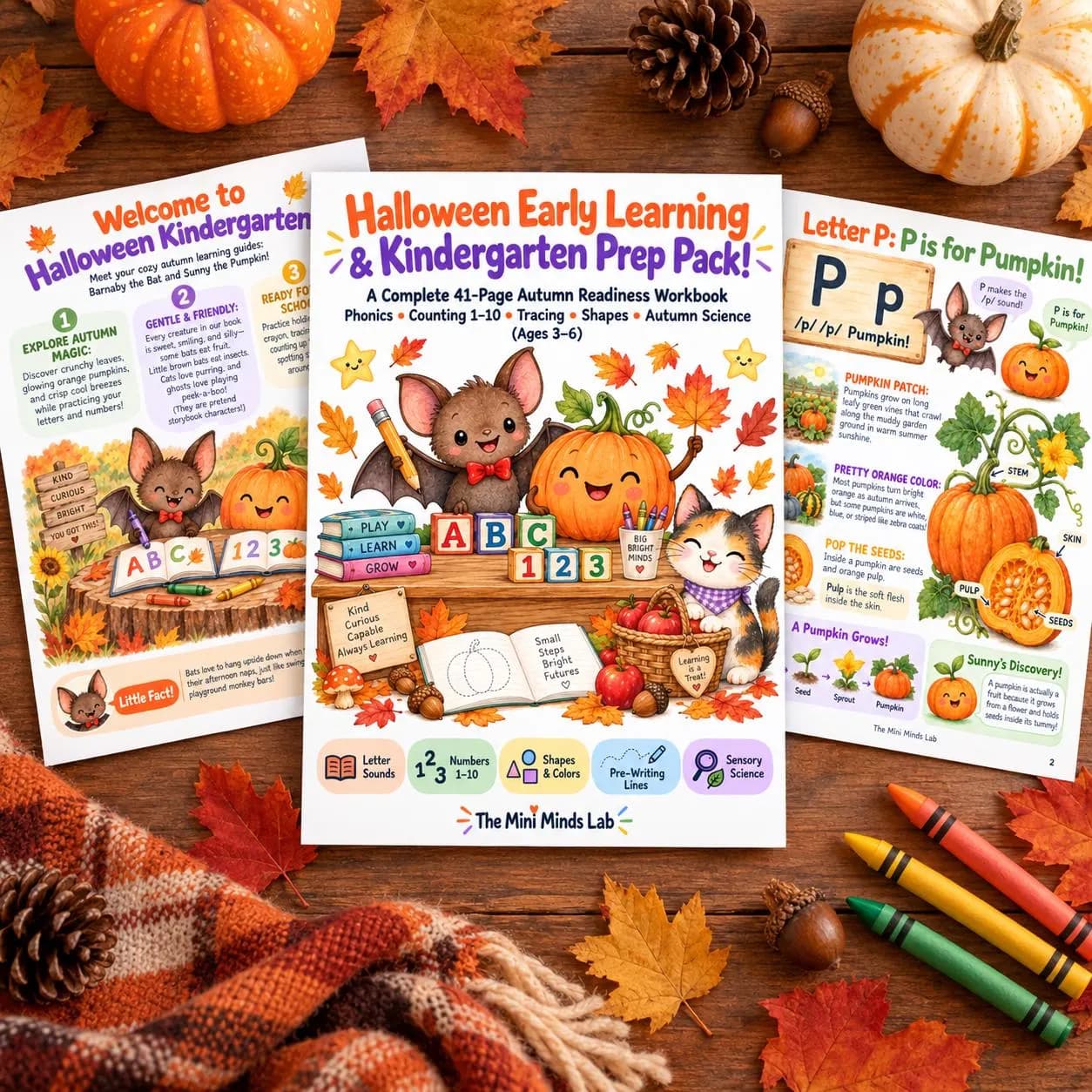 Halloween Early Learning & Kindergarten Prep