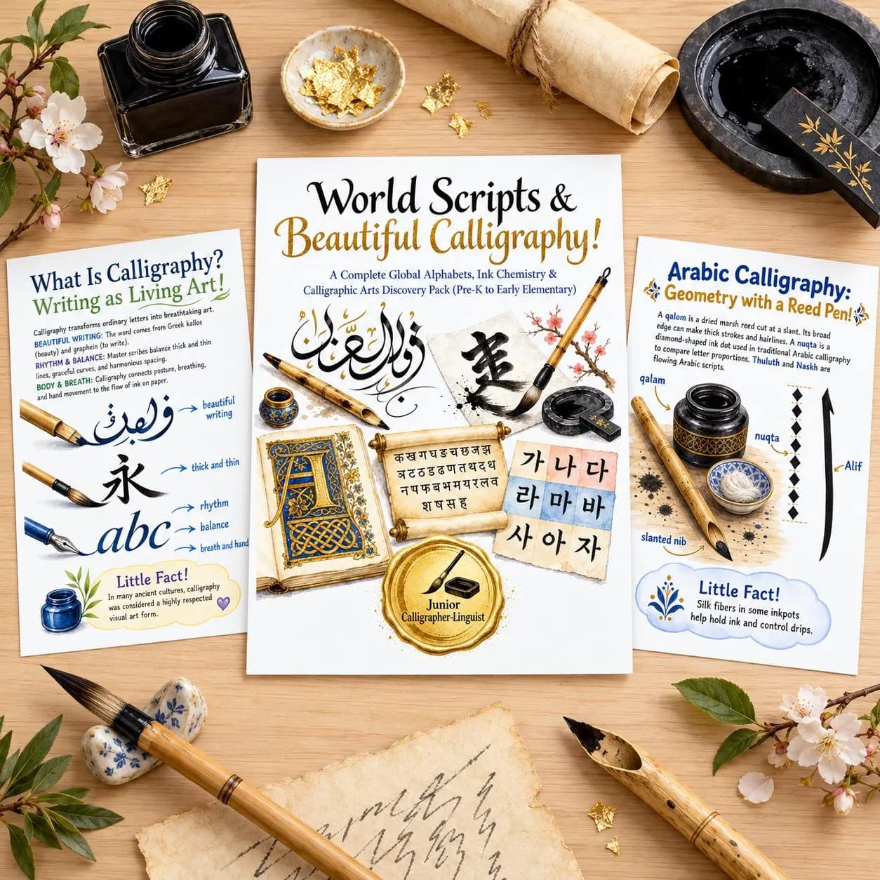 World Scripts & Beautiful Calligraphy