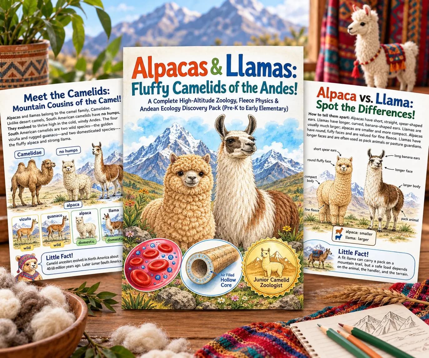 Alpacas & Llamas of the Andes
