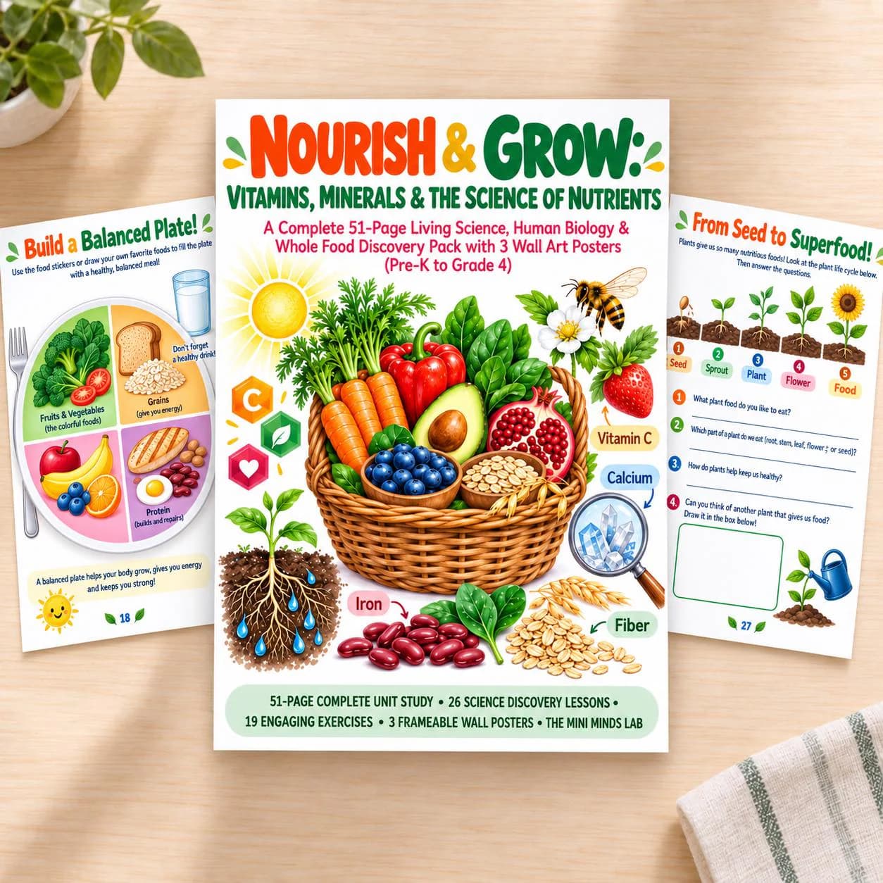 Nourish & Grow Nutrition Workbook