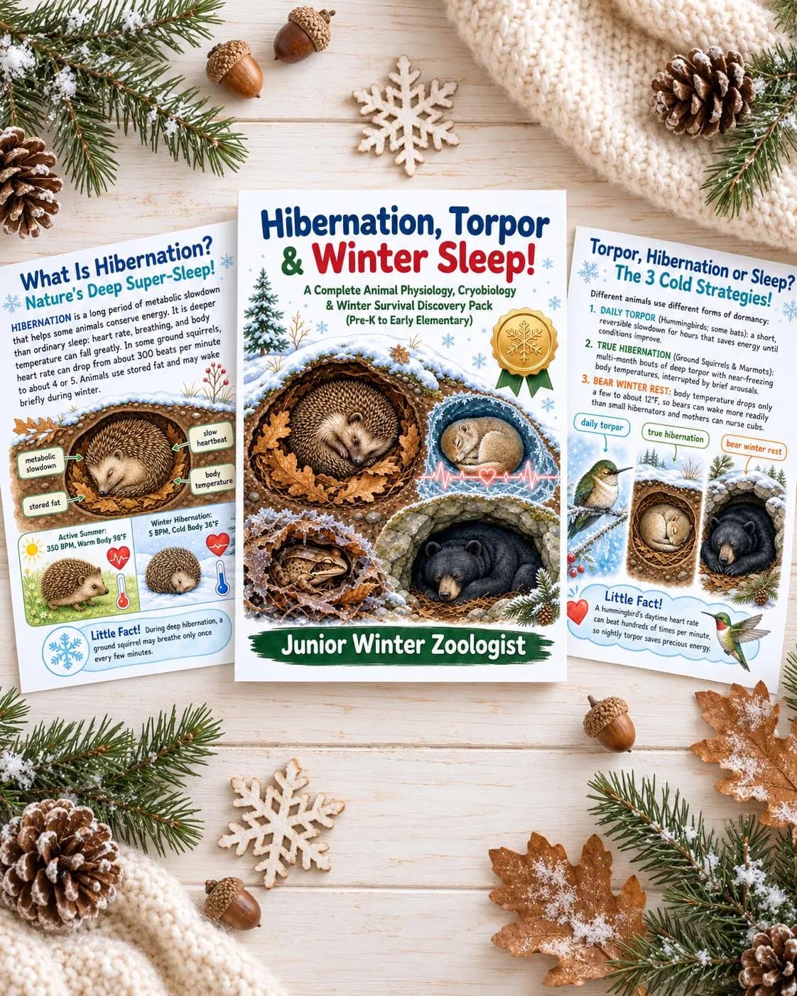 Hibernation, Torpor & Winter Sleep